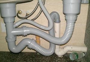 【厨房排水管】厨房排水管堵塞_厨房排水管直