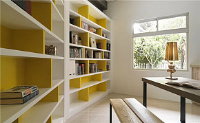 书柜-采取一比一的折角概念放大视野尺度