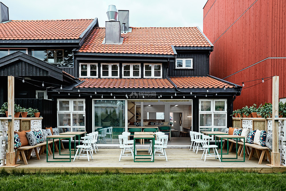 挪威田园风格餐厅装修效果图赏析