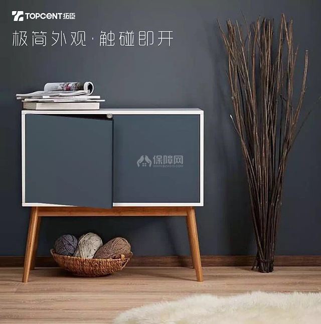 没有拉手柜门更好看橱柜反弹器来帮你
