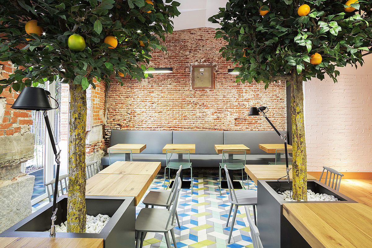 Gust餐厅之橘子树装饰效果赏析