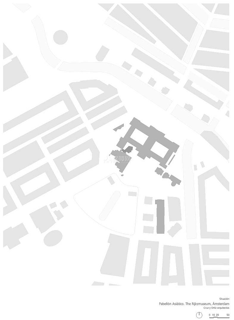 荷兰国家博物馆亚洲展馆之总平面图