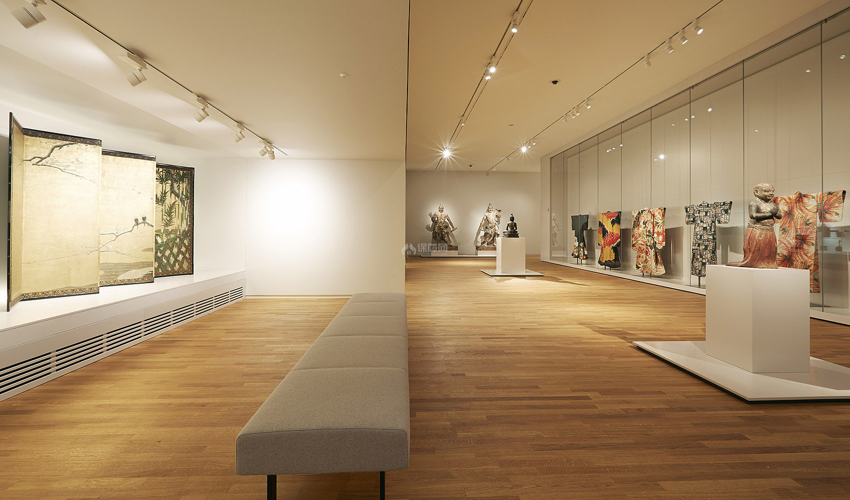荷兰国家博物馆亚洲展馆之地下层展示空间设计效果图