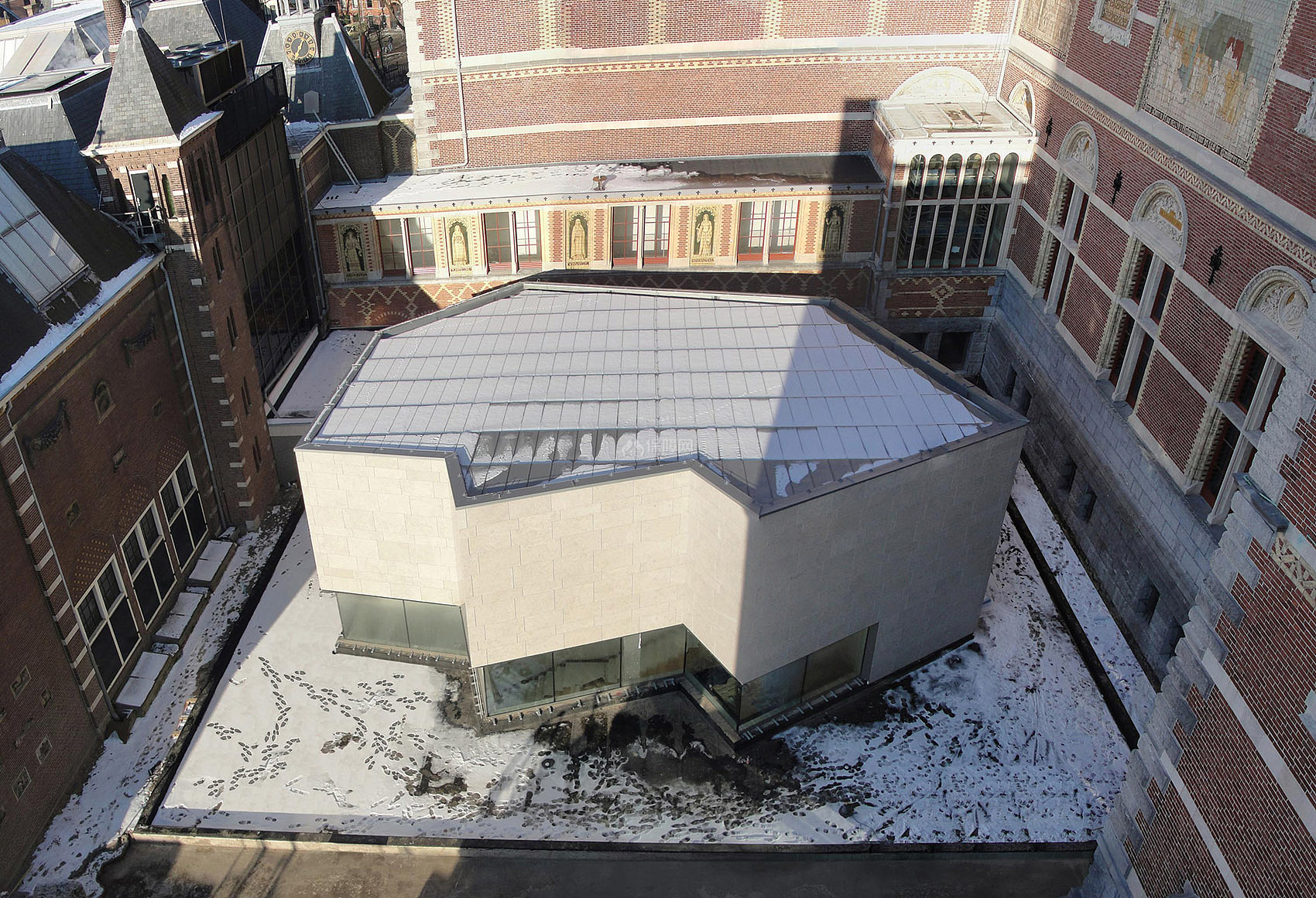 荷兰国家博物馆亚洲展馆之鸟瞰图