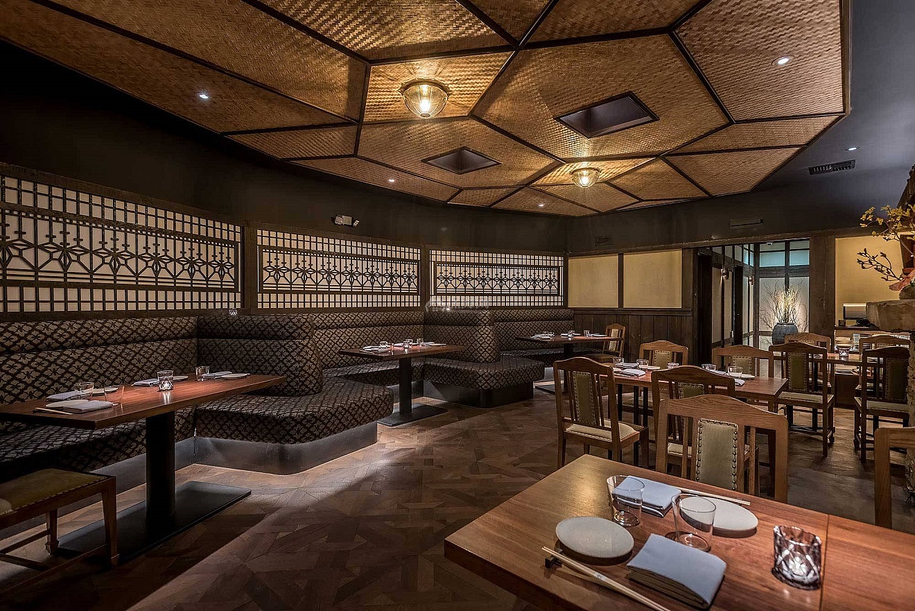 Chateau Hanare日式餐厅之大厅设计布置效果图