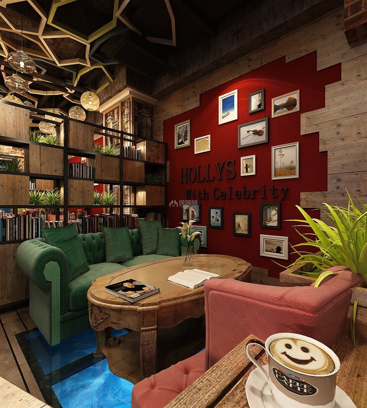 现代化咖啡厅设计|简单的一层咖啡厅设计|空间|家装设计|微信18602122435 - 临摹作品 - 站酷 (ZCOOL)