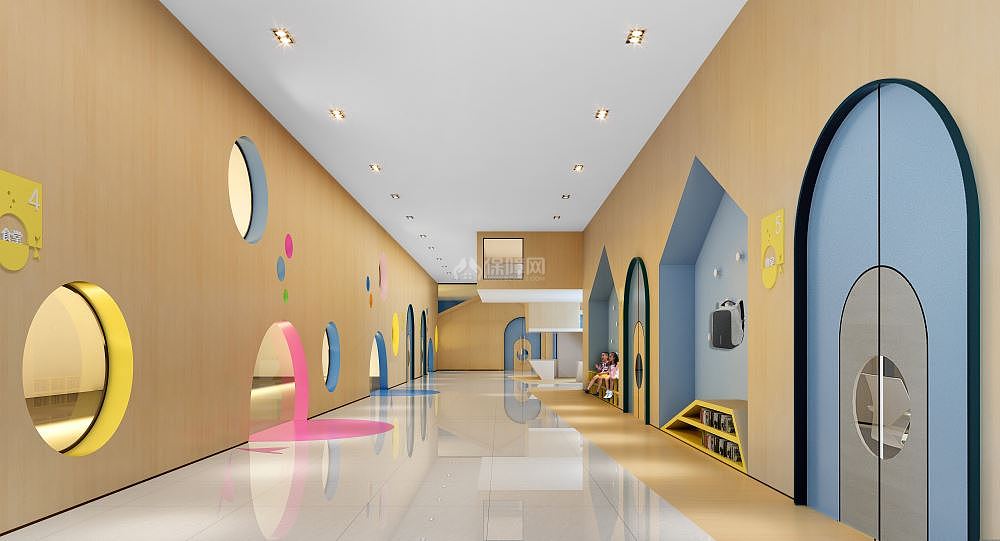 京师幼儿园之各类门造型设计效果图