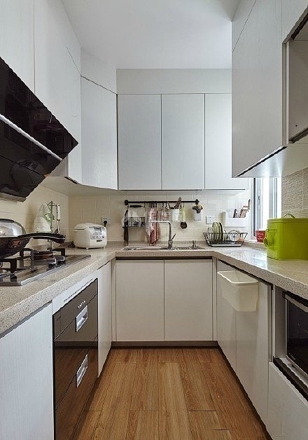 88㎡现代两居之厨房装潢设计效果图
