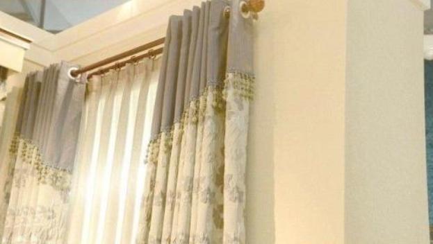 家居轨道式窗帘杆安装 更具时尚和实用性