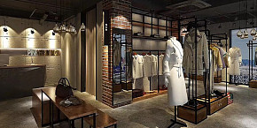 PINKFLAMINO服装店装修效果图案例 PINKFLAMINO服装店装修效果图案例