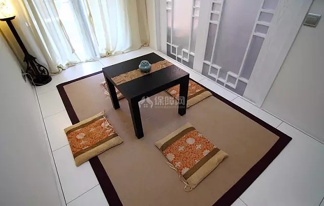 75㎡混搭新中式两居之休闲室设计效果图