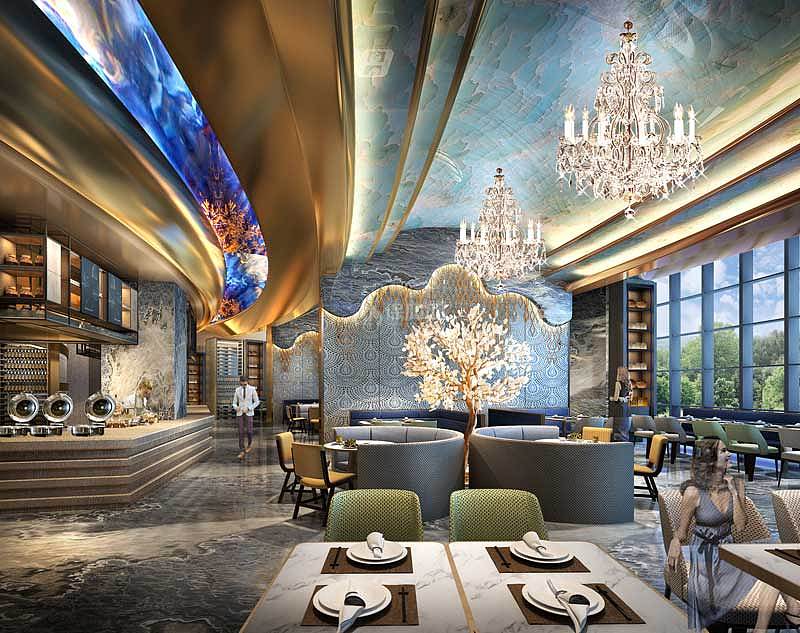 南京蜂巢酒店之特色餐厅设计效果图