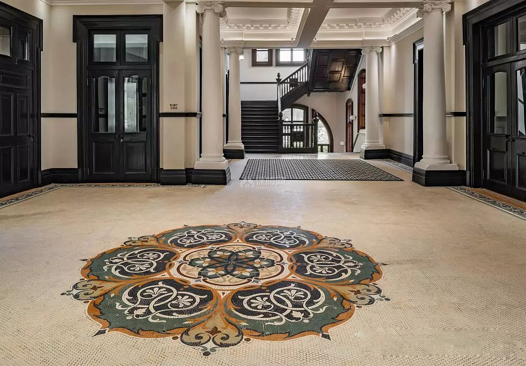 上海宝格丽酒店之二楼地毯装饰效果图