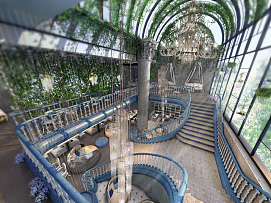OTC 22咖啡厅之楼梯整体设计效果赏析