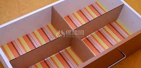 家居DIY：抽屜收納格子制作方法