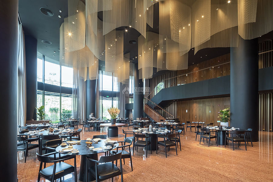 广州南沙花园酒店之餐厅装修设计效果图