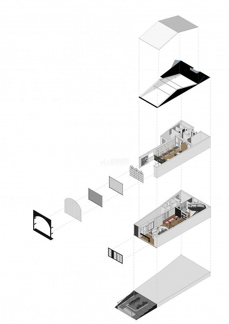 巴西ORNA咖啡馆之3d构造图