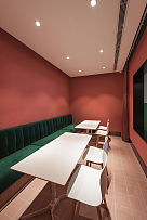 北京红墙咖啡厅小包间装潢布置效果图