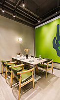 二十二象餐厅用餐处照明设计效果图