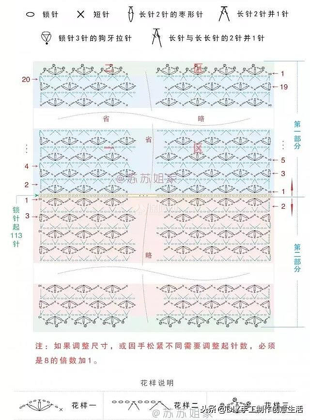 diy家居飾品 一塊小方巾鉤編出生活之美