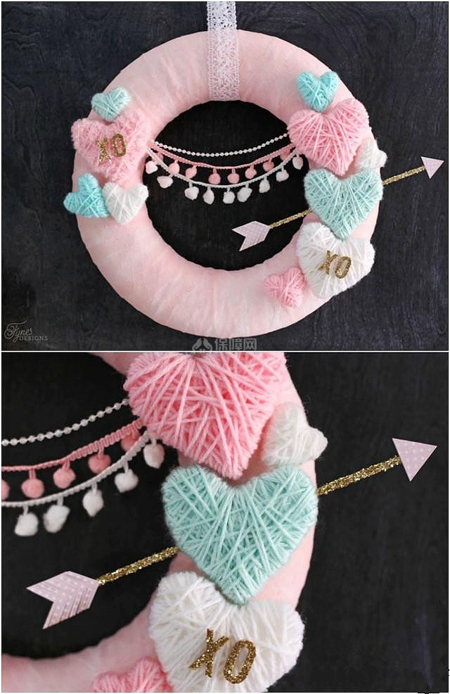 巧用毛線手工制作飾品