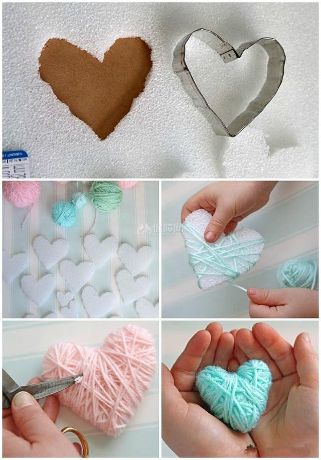 巧用毛線手工制作飾品