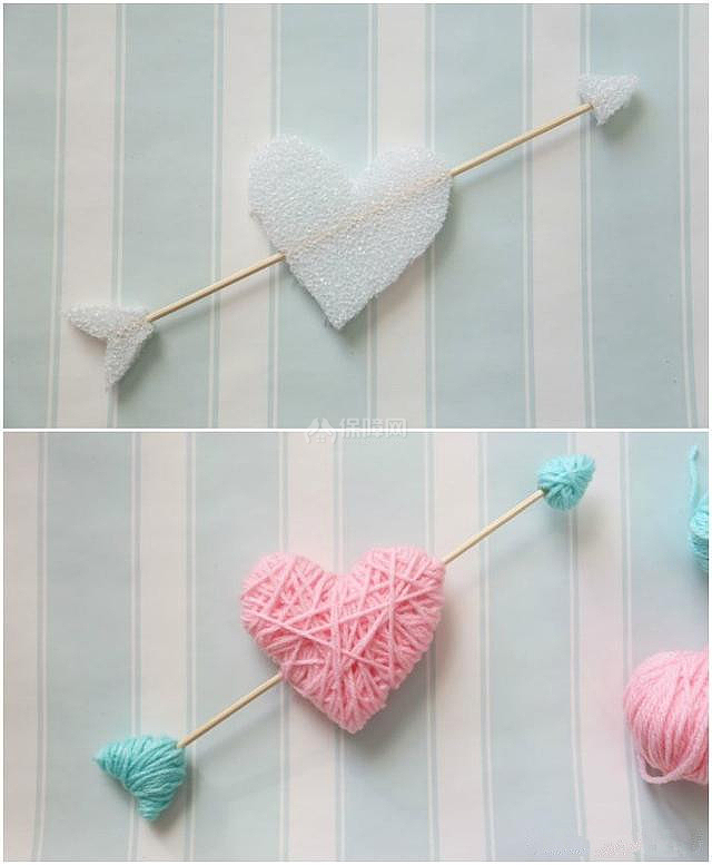 巧用毛線手工制作飾品