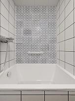 104㎡日式浴室浴缸设计效果图