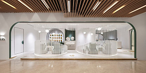 InNail美甲店工装效果图案例 InNail美甲店工装效果图案例