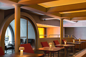 成都5：59西餐酒吧开敞座位区设计效果图