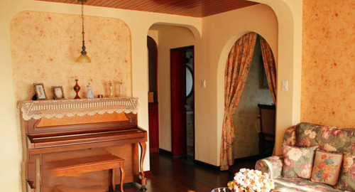 3室2厅旧房改造美式田园家 温馨舒适