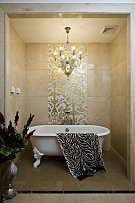 时尚欧式风格浴室浴缸设计