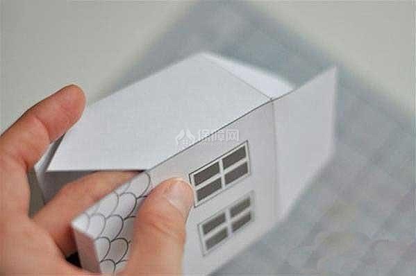 家居DIY:创意十足手工礼品盒 超可爱的小房子礼盒制作教程