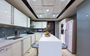 欧式风格厨房整体橱柜装修设计