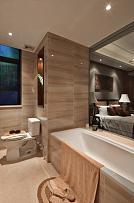 92平东南亚风格整体浴室效果图