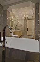 120平米欧式古典风格卧室卫生间图片