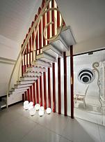 豪华欧式风格复式设计楼梯图片