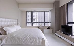 日式现代两居室设计卧室效果图