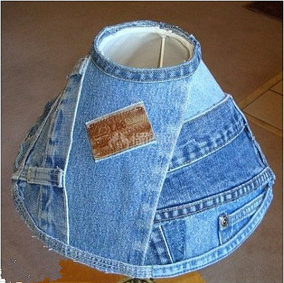 手工DIY:牛仔裤旧物改造 牛仔裤创意diy