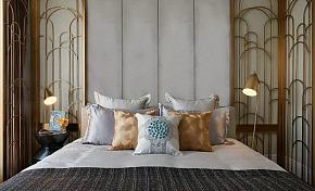 120平现代欧式风格别墅卧室设计