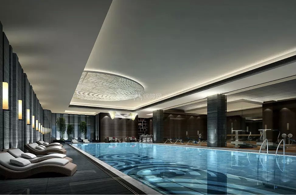 华宇豪生酒店泳池设计图片