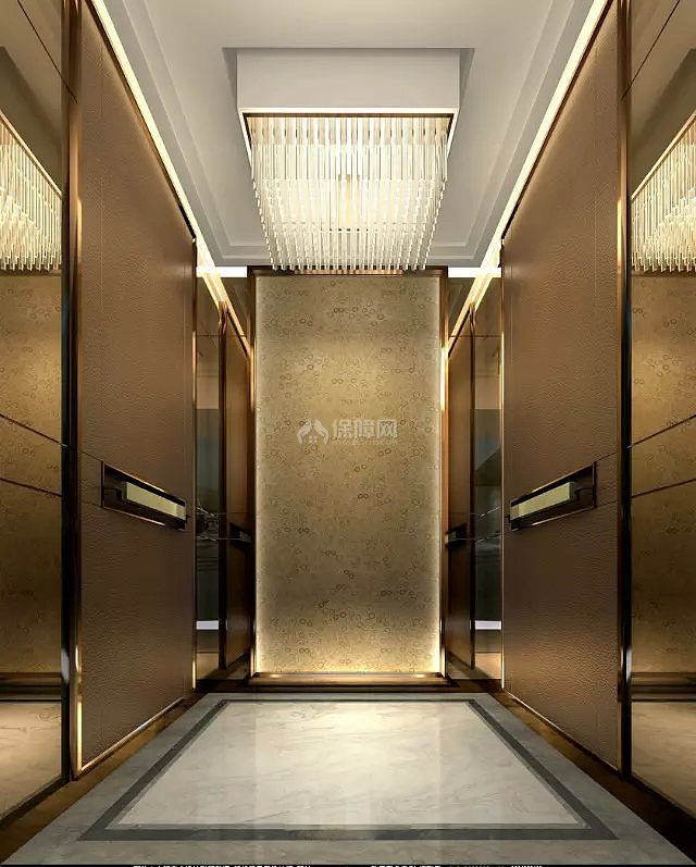 株洲希尔顿酒店电梯轿厢图片展示