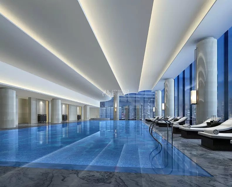 株洲希尔顿酒店泳池工装设计图片