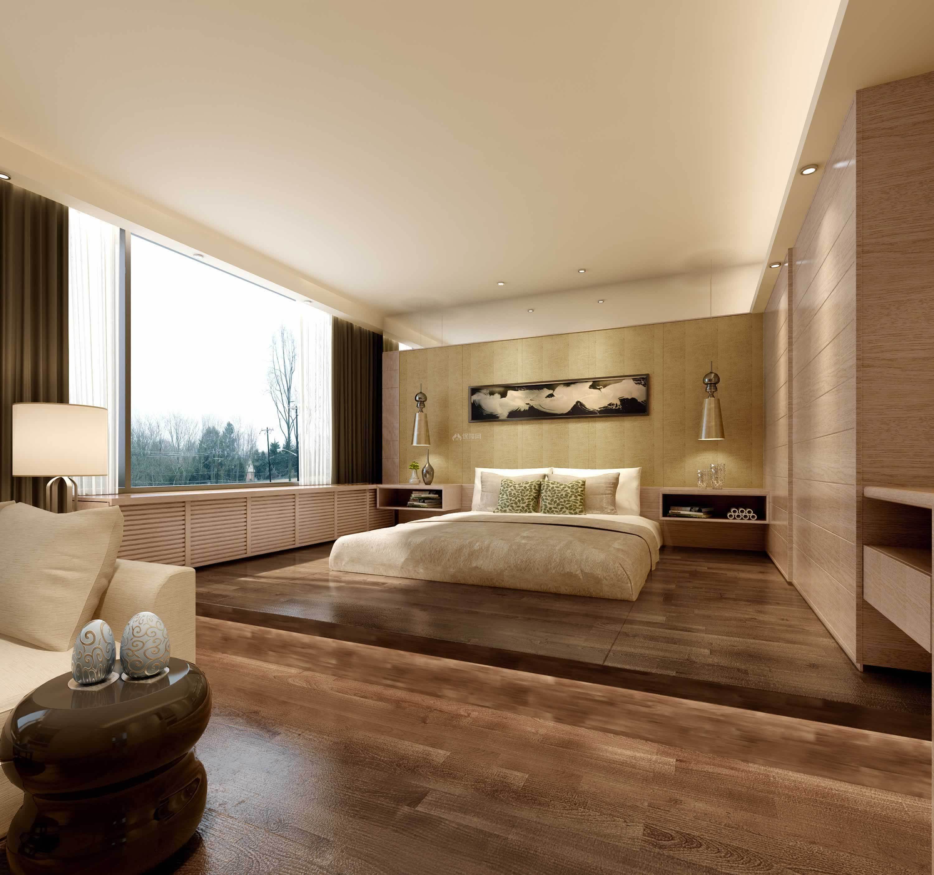 最新现代卧室简约设计装修图_齐家网装修效果图