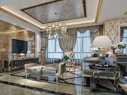 金色碧景