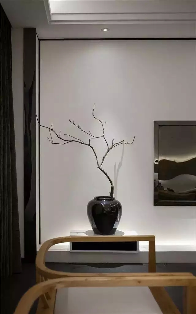 新中式留白的水墨之家,大爱这种境界!