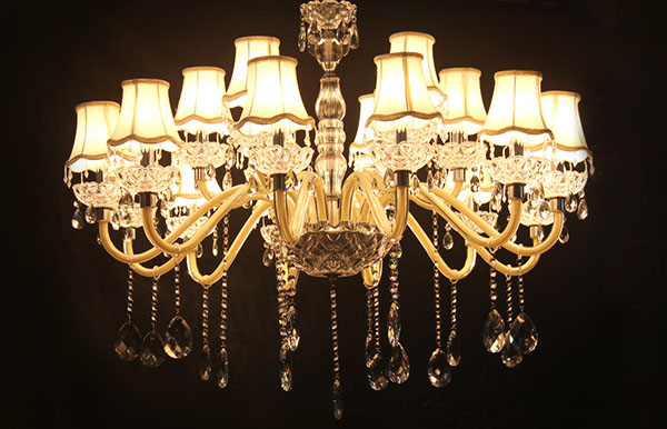 水晶吊灯安装步骤