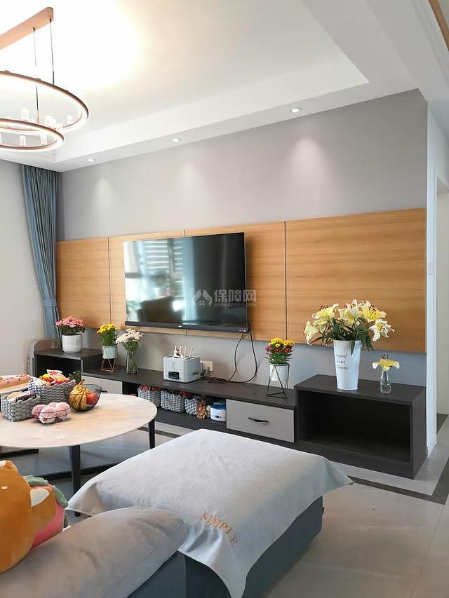 用木条做吊顶,把书房变花房,这间133㎡简约日式有更多可能_装修保障网