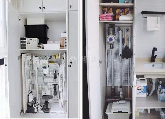怎么收纳清洁工具 做不到日本主妇那样就试试这样做