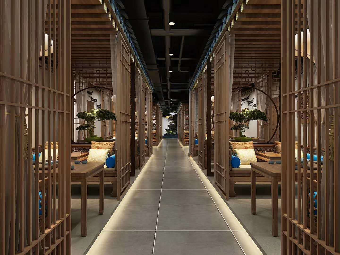 主题餐厅中式装修风格